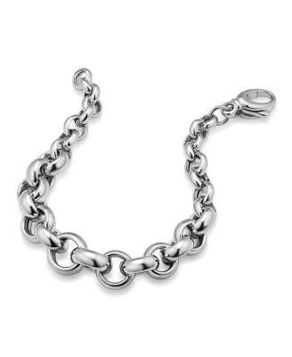 Sterling Silver Roll With It Rolo Bracelet