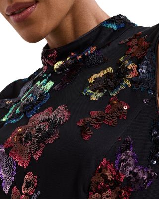 Lela Sequin Maxi Dress