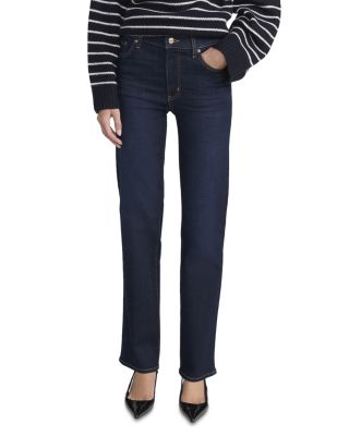 Le Sleek High Rise Straight Jeans in Fairway