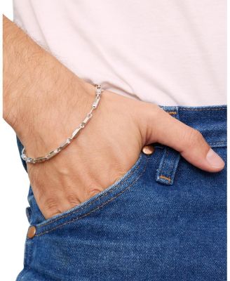 Sterling Silver Marine Link Bracelet