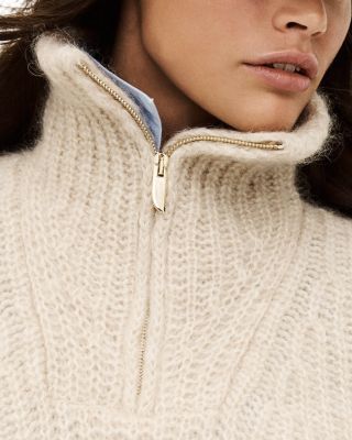 Beltane Zip Collar Sweater