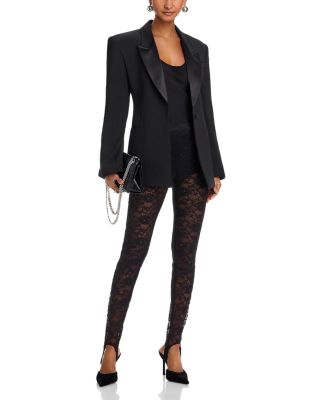 Sandrine Floral Lace Skinny Pants