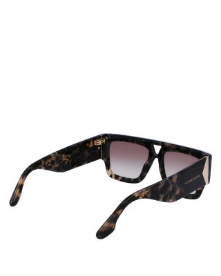 Plaque Square Sunglasses, 55mm