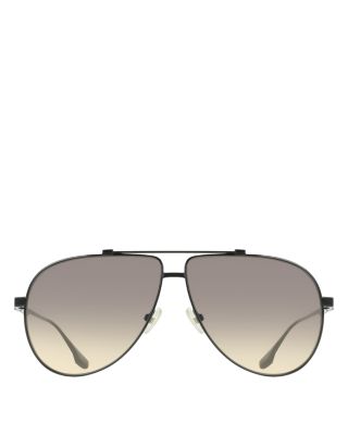 Buckle Aviator Sunglasses, 63mm