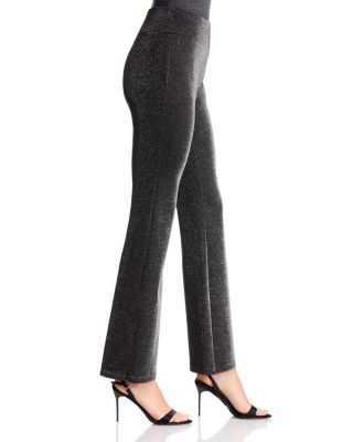 Metallic Flared Pants