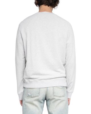Uppy Slub Moto Sweatshirt