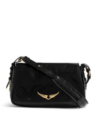 Le Zouzou Vintage Effect Patent Leather Bag