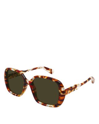 Rectangular Sunglasses, 55mm