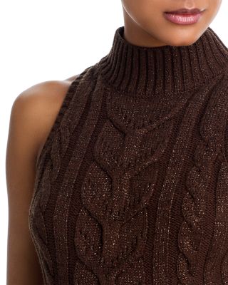 Bellini Cable Knit Sleeveless Sweater