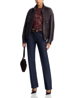 Ressi Etched Paisley Print Tee