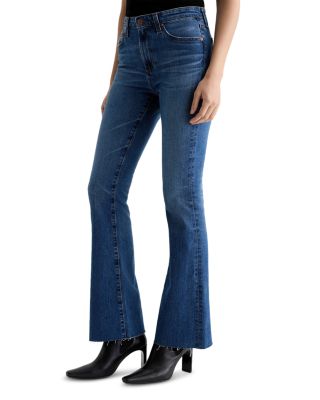Farrah Mid Rise Bootcut Jeans in 15 Years Prague