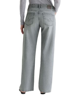 Adria Low Rise Wide Leg Jeans in Al Fresco