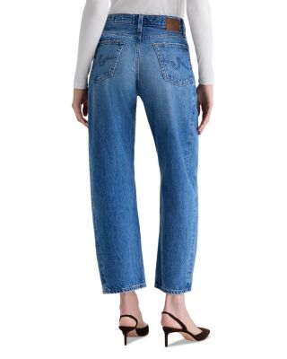 Hattie High Rise Barrel Leg Jeans in Candid