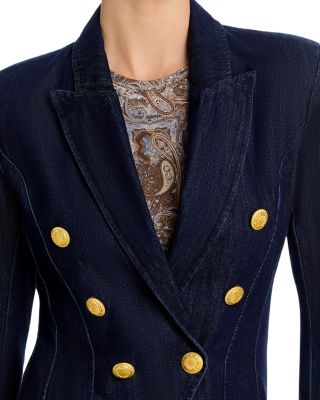 Emerson Denim Structured Blazer