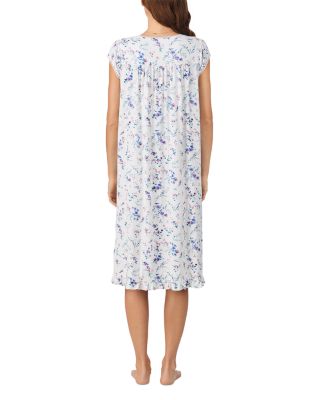 Cap Sleeve Floral Waltz Nightgown