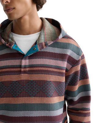 Jacquard Striped Hoodie