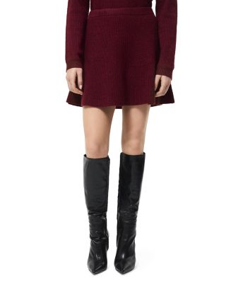 Vhari Knit Mini Skirt