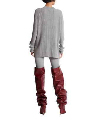  Buttoned Cashmere Cardigan