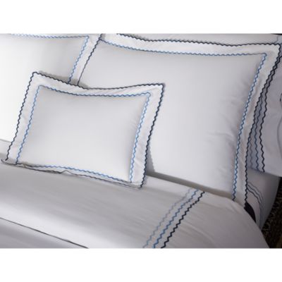Axel Embroidered Percale Bedding Collection
