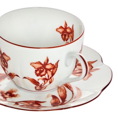 Tea Cup and Saucer Rouge de Fer