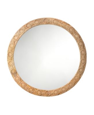 Jamie Young Relief Carved Round Mirror | Bloomingdale's Home