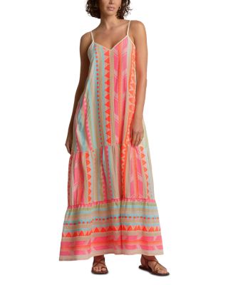 Elan - Spaghetti Strap Maxi Swim Cover-Up Dress