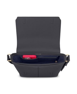 Medium Leather Flaire Messenger Bag