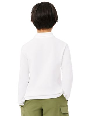 Boys' Long Sleeve Pique Polo - Big Kid