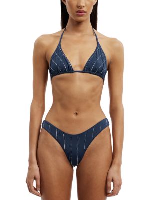 Aleia Embellished Brief Bikini Bottom