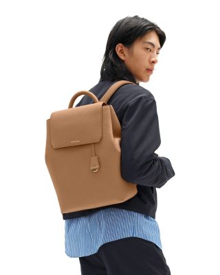 Medium Leather Soft Backpack