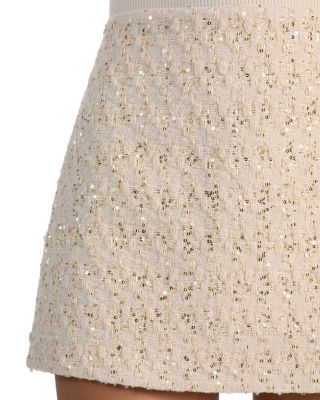 Rubi Tweed Micro Mini Skirt