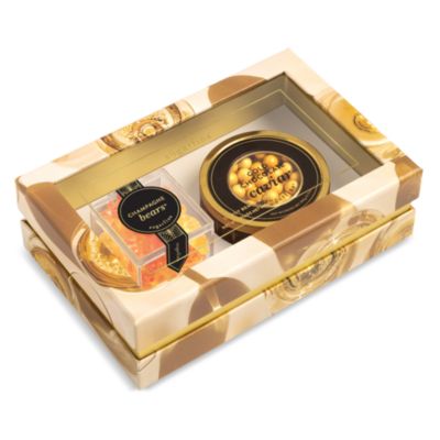Champagne & Caviar 2 Piece Bento Box Duo