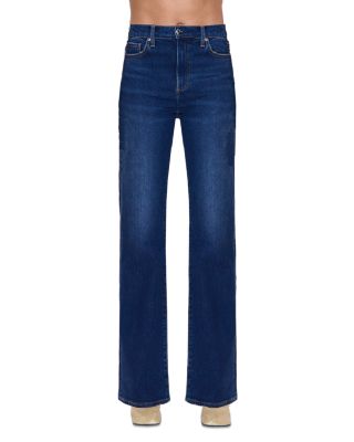 Evie High Rise Slim Bootcut Jeans in Penthouse 