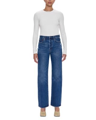  Cassie High Rise Straight Leg Jeans in Cameo Vintage