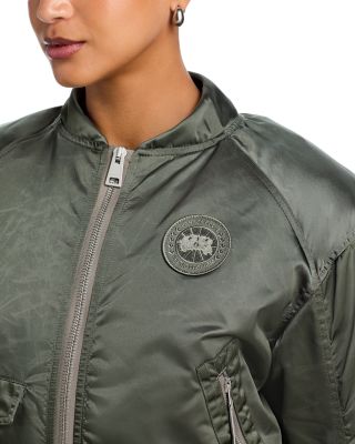 Jade Down Bomber Jacket