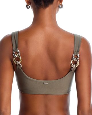 Wilda Scoop Neck Bikini Top & Athens Side Chain Bikini Bottom
