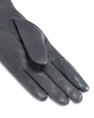 Cashmere Lined Leather Tech Gloves - Exclusive