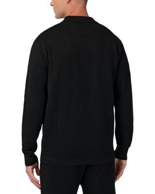 Superfine Merino Wool Knitted Polo Shirt 