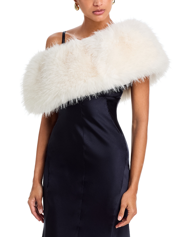Adrienne Landau Luna Faux Fur Shawl