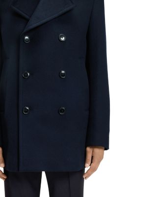 Hyde Wool and Cashmere Pea Coat