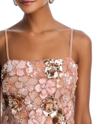 Aleria Sequined Mini Dress