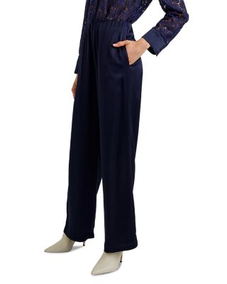 Sleek Clean Wide Leg Pants