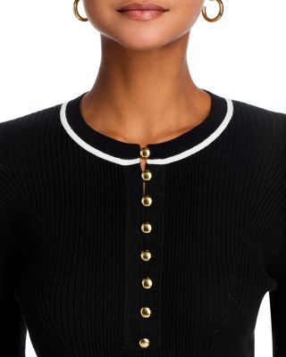 Kassy Rib Henley Tee