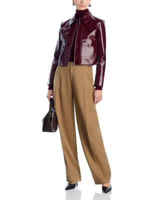 Wool Sculptural Trousers 