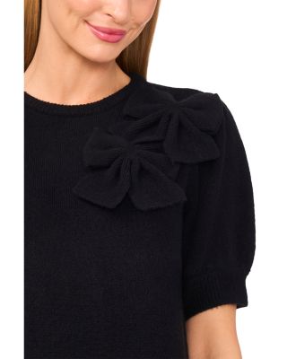 Ribbon Appliqu&eacute; Sweater