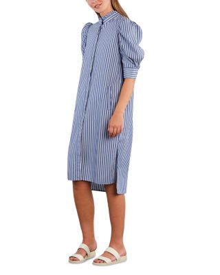 Sweet Puffed Sleeve Dress