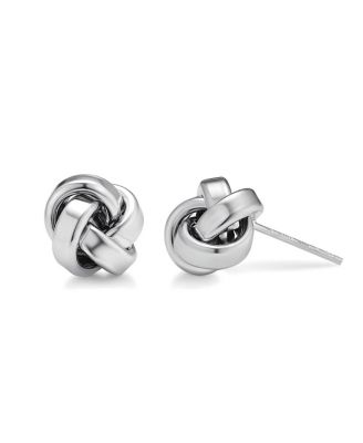  Sterling Silver Eternal Knot Studs