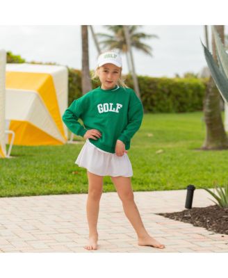 Unisex Kids Golf Cotton Crewneck Sweatshirt - Baby, Little Kid, Big Kid