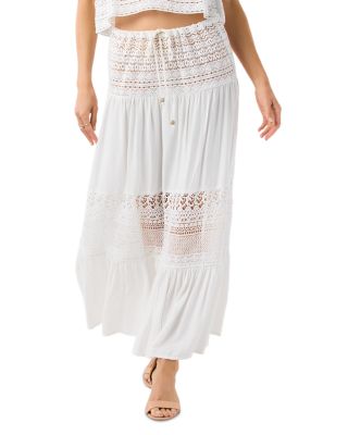 Breezy Tiered Swim Cover-Up Skirt