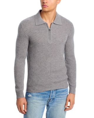 Quarter Zip Wool Sweater